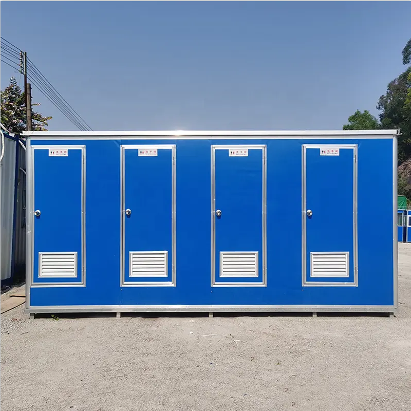 Plastic Mobile Toilet Hig Wholesale Luxury Container Graphic Design Portable Toilet Contemporary Ig Portable Toilets on Trailers