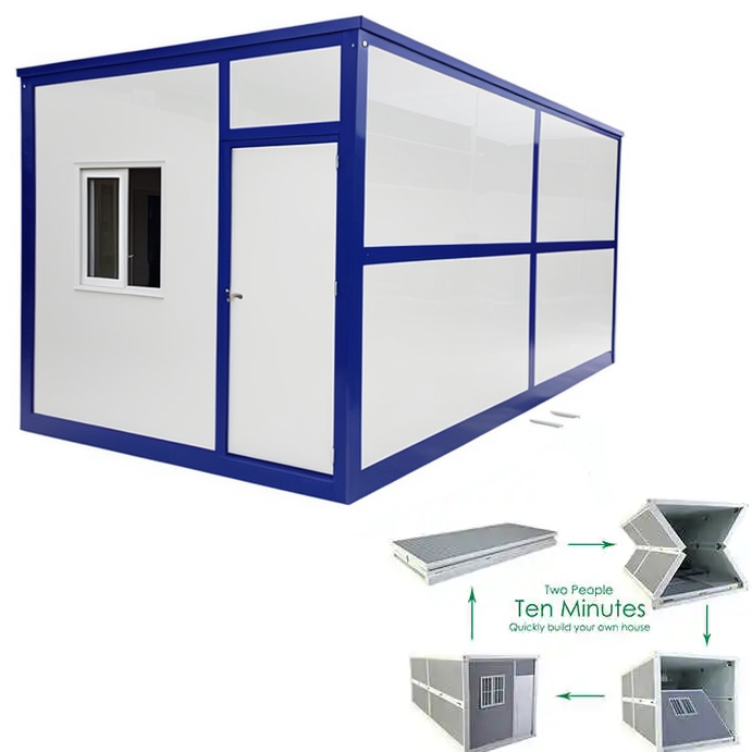 Cheap Steel Factory Supply Movable Homes Folding House Portable Container Office