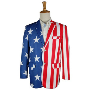 Global Recycled Standard OEM Full Sublimation Men's Suits Double Breasted Plus Size Men's Suits & Blazer