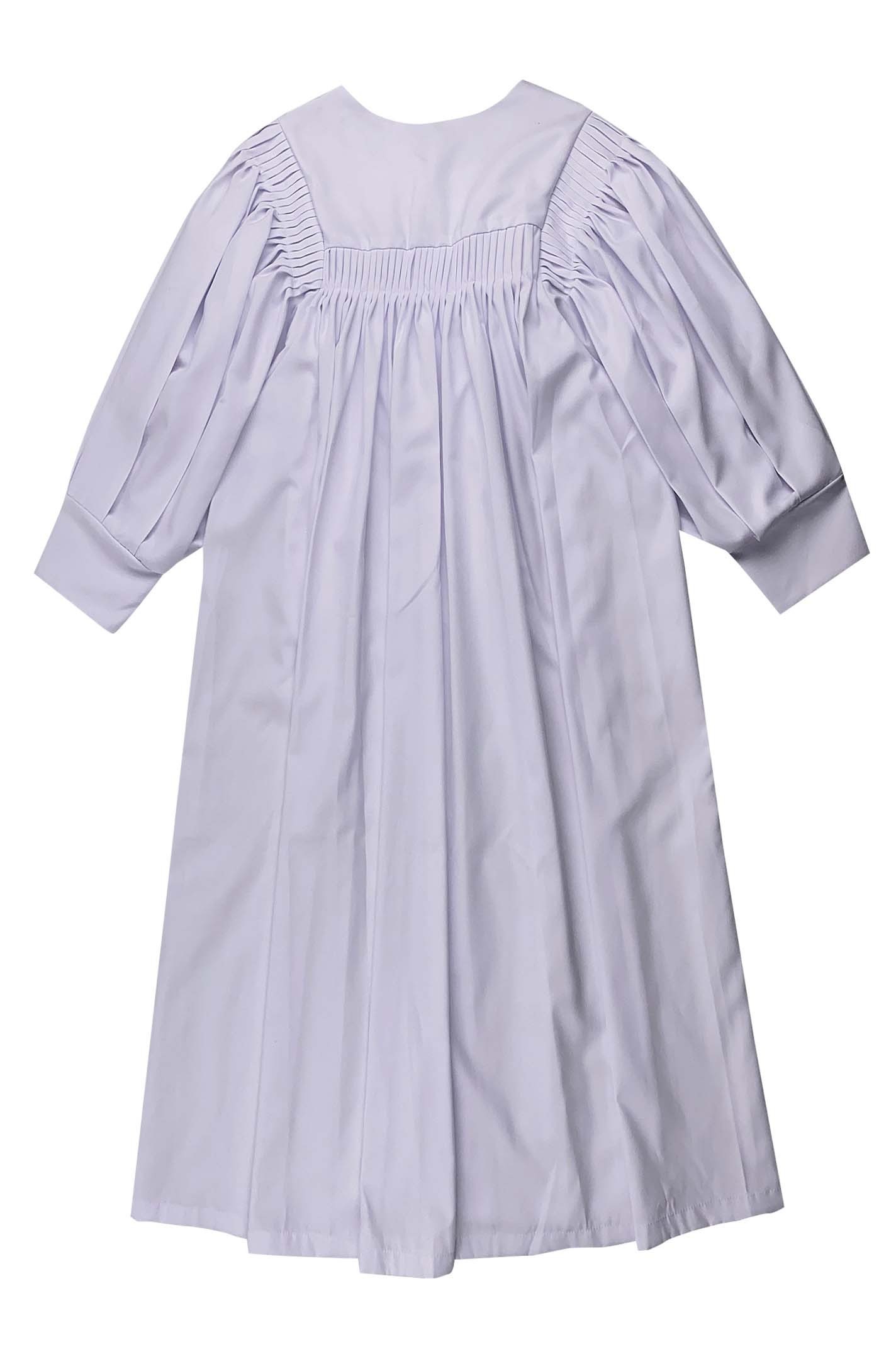 Sustainability Garment Church Pulpit Bishop Clergy Choir Robes with Latin Cross Church Uniform Choir Robes for Church