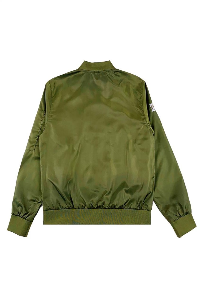 OEM Service Men's coats Custom Running Jacket Satin Embroidered Bomber Men Satin Bomber Jacket