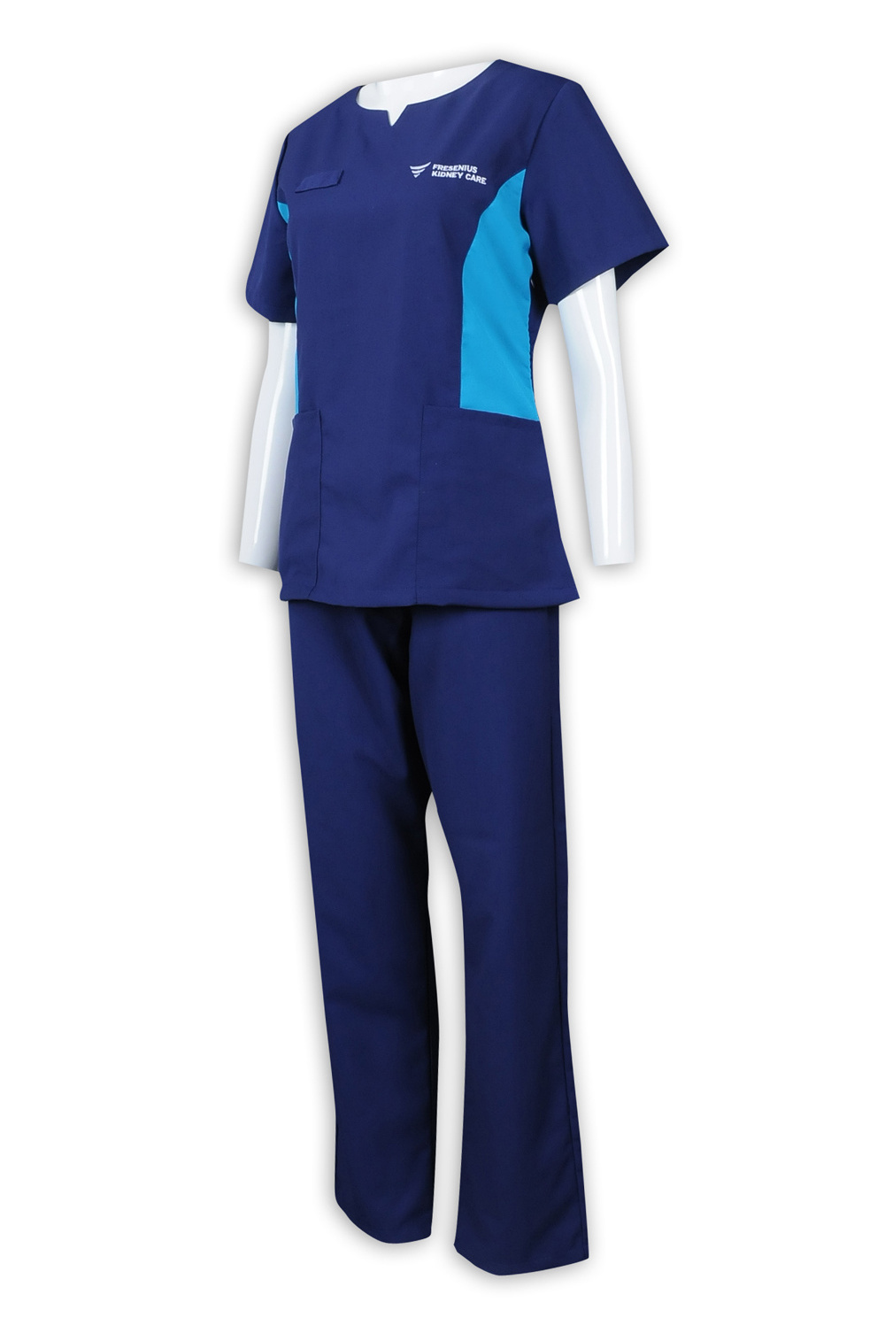 Hot Sale Hospital Uniforms Tops+Pants Suits Pet Clinic Nursing Scrubs Women Uniform Short Sleeved Scrubs Uniforms Sets Wholesale