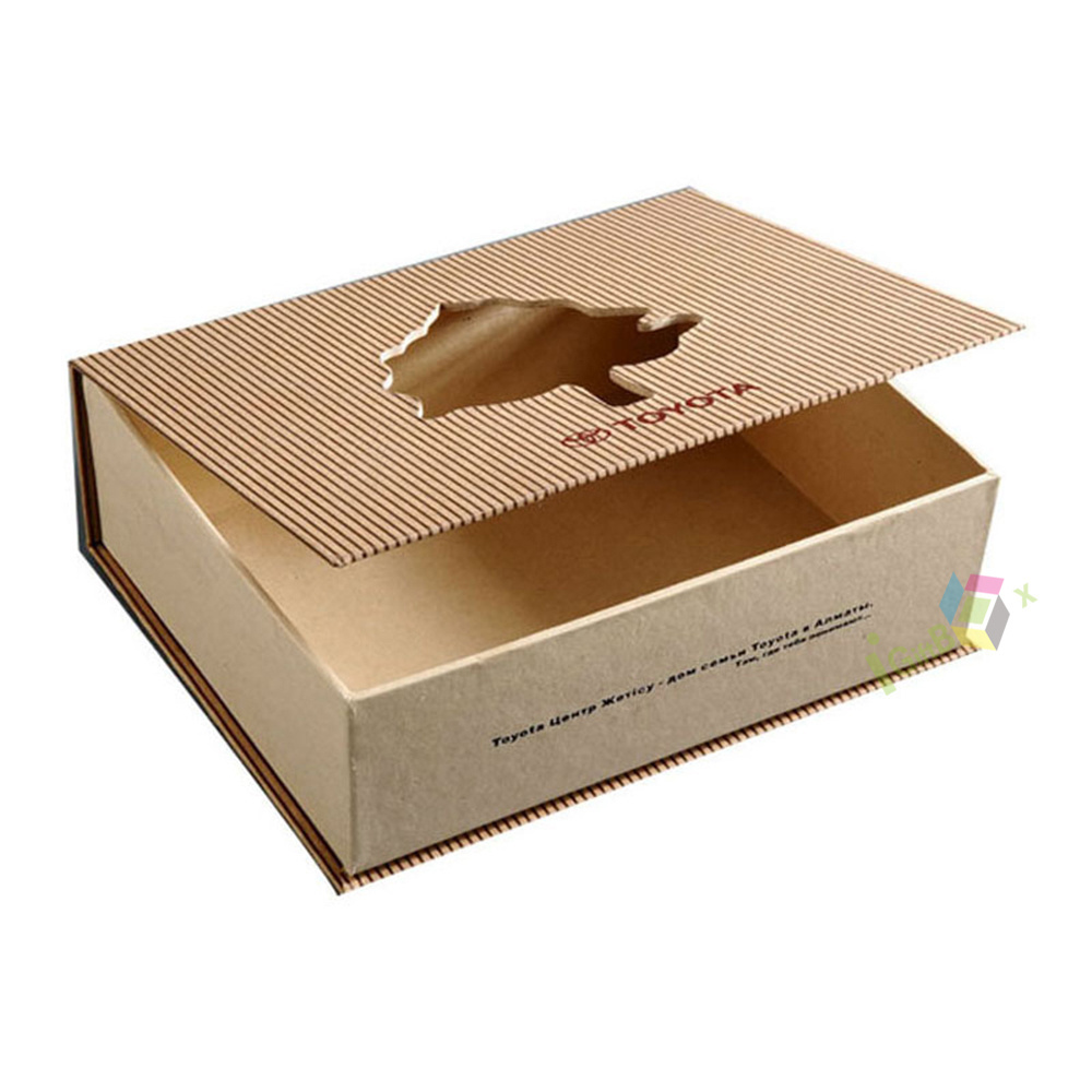 China Made Present Packaging Paper Gift Box with Custom Design Printing