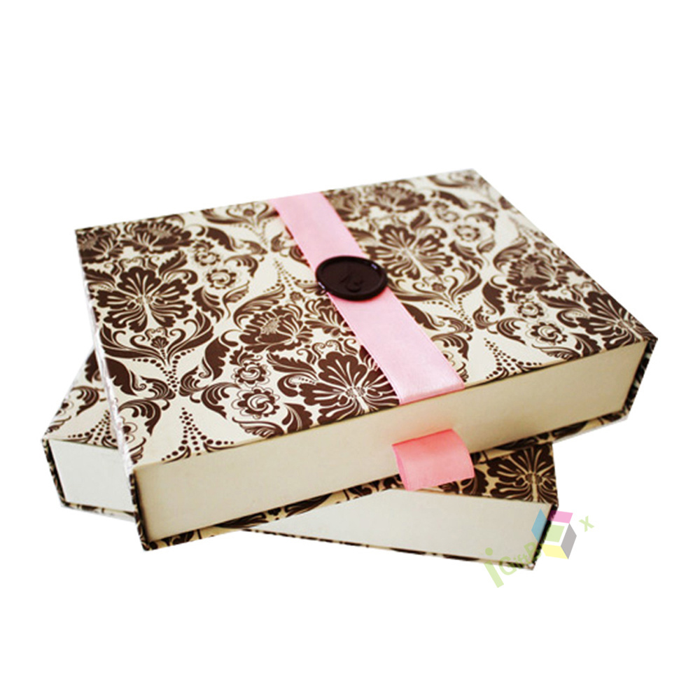 China Made Present Packaging Paper Gift Box with Custom Design Printing ...