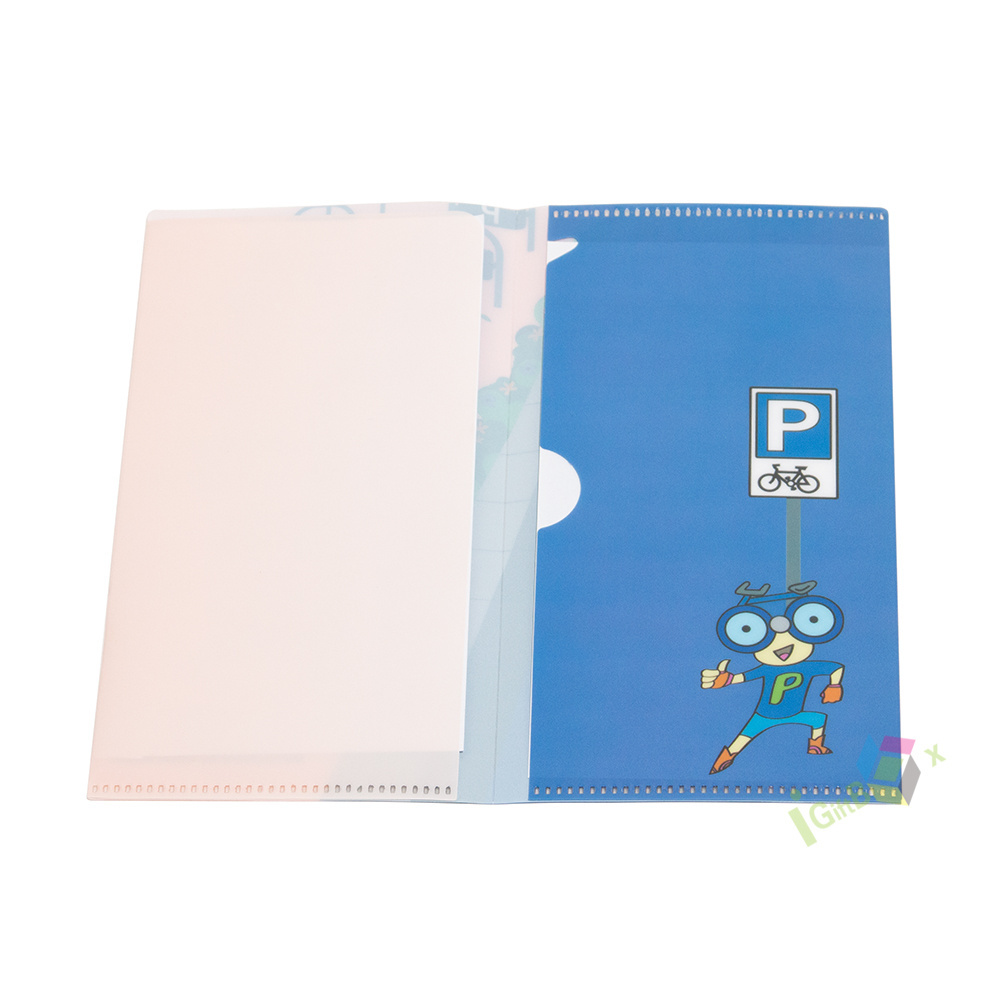 Wholesale custom printing premium transparent clear plastic luxury film self book cover for A4 school book