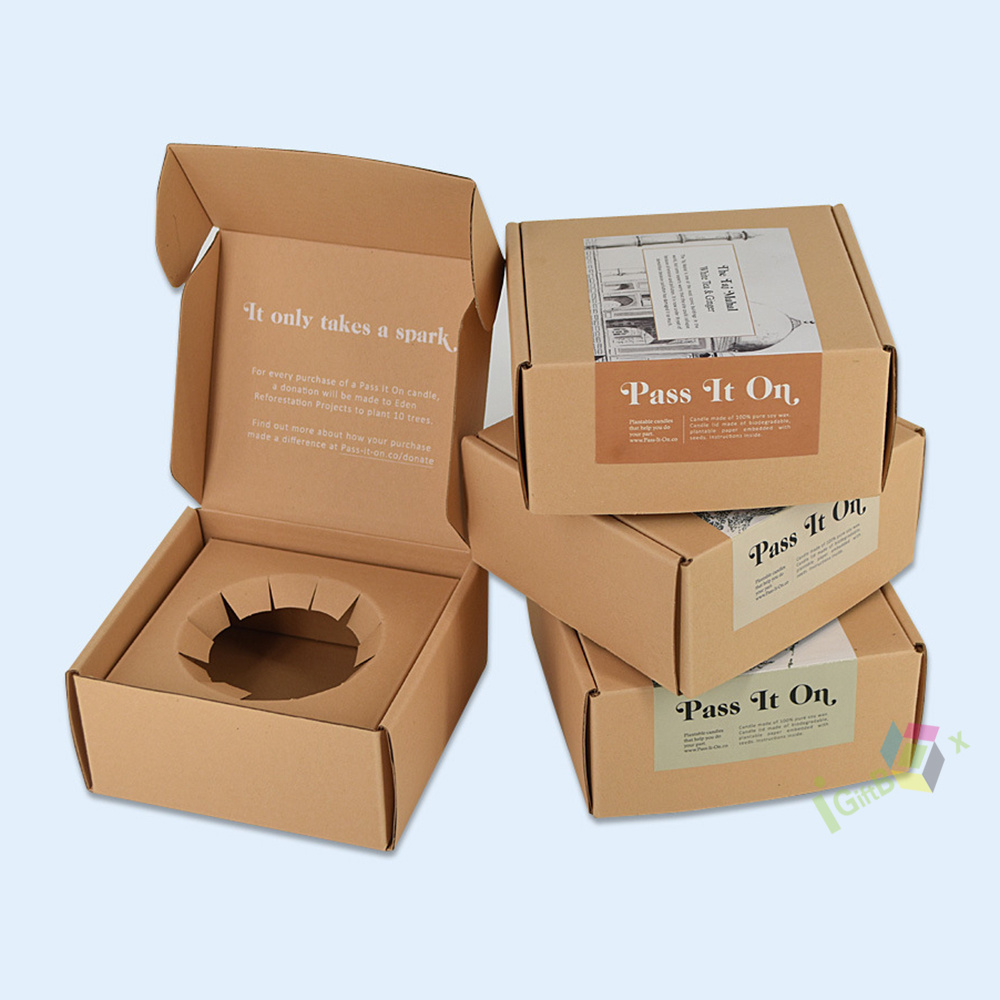 China Made Present Packaging Paper Gift Box with Custom Design Printing ...
