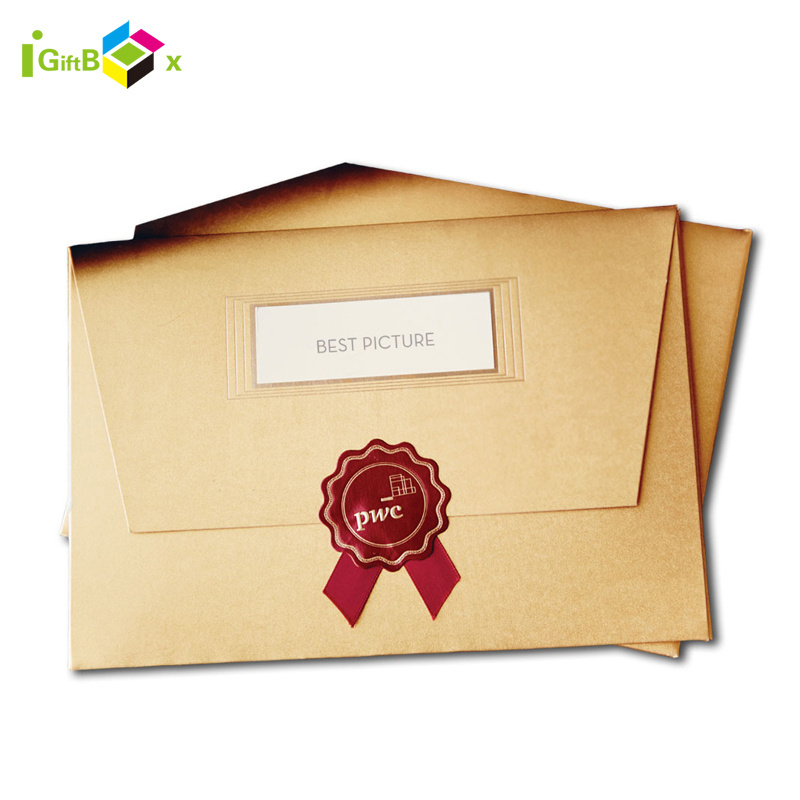 Custom Art Paper Security Certificate With Hologram Stamping Custom Printing Anti Degree Certificate Printing