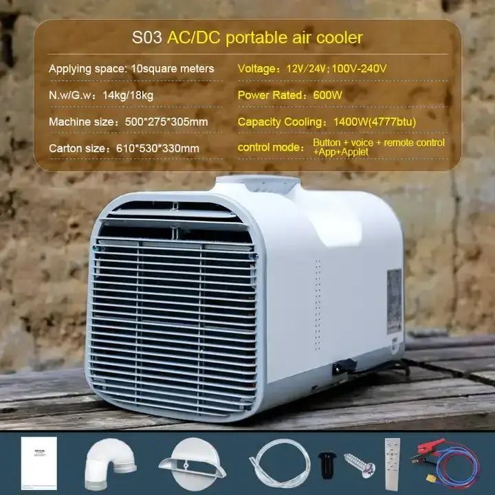 110v Ac Air Conditioner Camping Portable Aircon Aire Acondicionado For Home