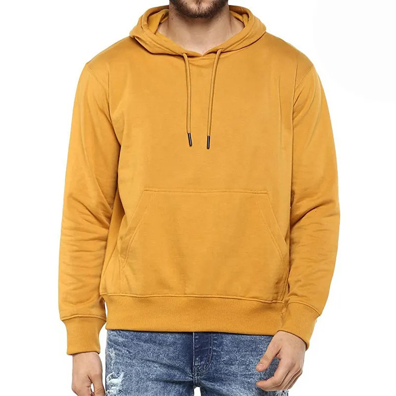 Wholesale Men's Clothing Fleece Sweater Fashion Men's Hoodies & Sweatshirts 100%Cotton Custom High Quality Logo Pullover Hoodies