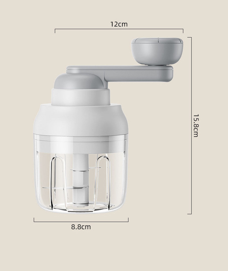 Mini Hand Manual Food Chopper for Vegetable  fuits meat