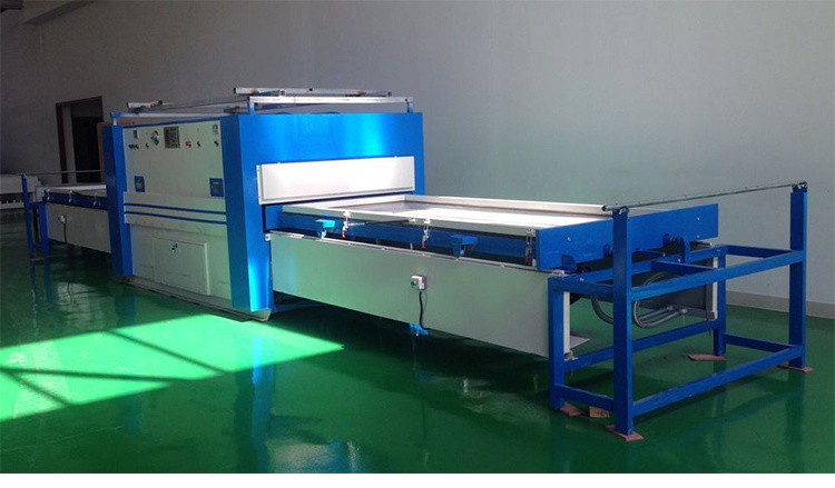 Hot sale pvc foil vacuum membrane press machine/ pvc membrane press machine