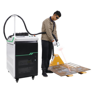 1.5kw laser cleaning machine hand held laser rust removal gun for sale