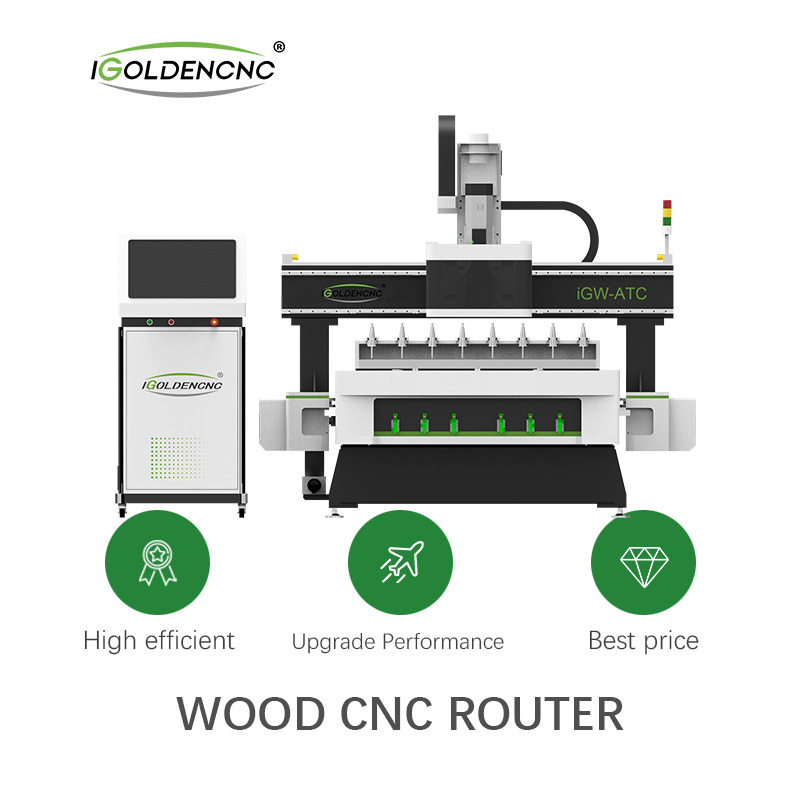 affordable 4*8ft cnc router woodworking machine 1325 atc cnc wood router carving for mdf cutting wooden furniture door making