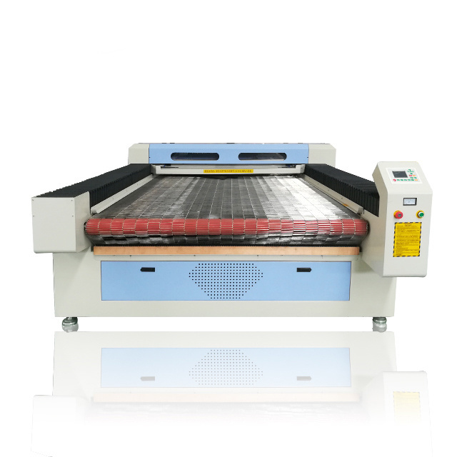 1610 1625 1630 auto feeding cloth textile fabric laser cutting machine price