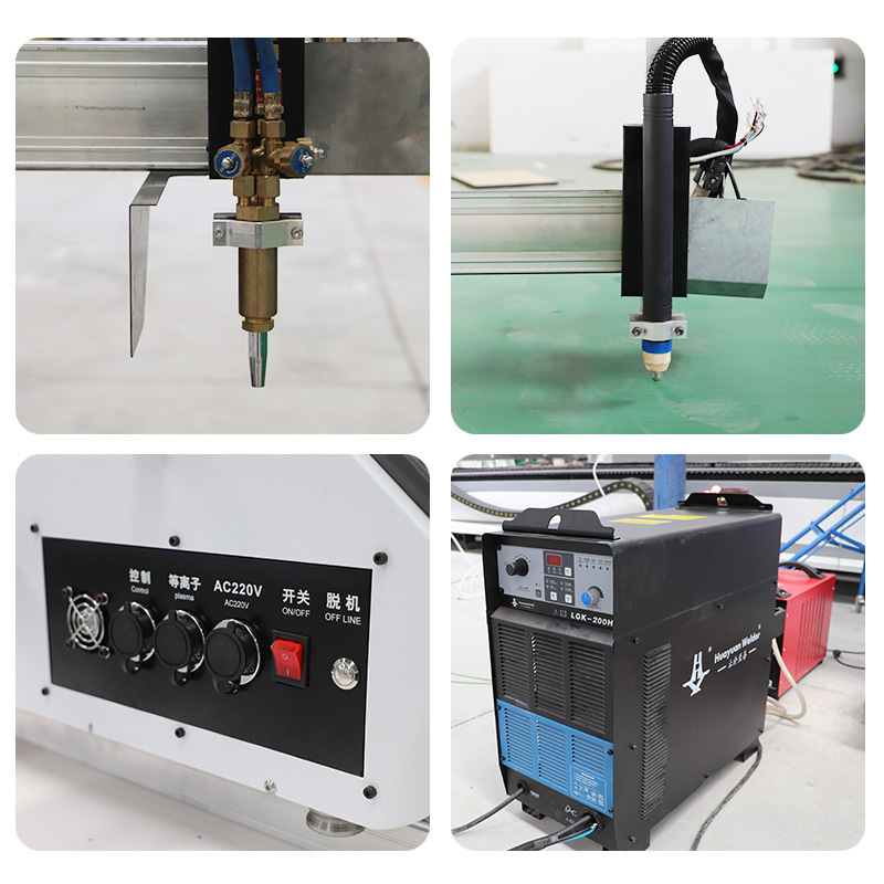 small mini cnc router plasma cutter 380v 1325 1530 water table pipe plate portable cnc plasma metal cutting machine welder price