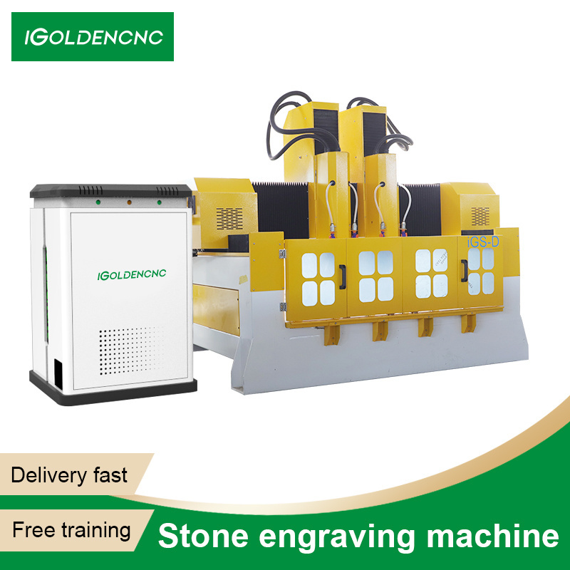 Granite 1530 Cnc Stone Cutting Machine Engraving Headstone Carving Machinery Cut Marble