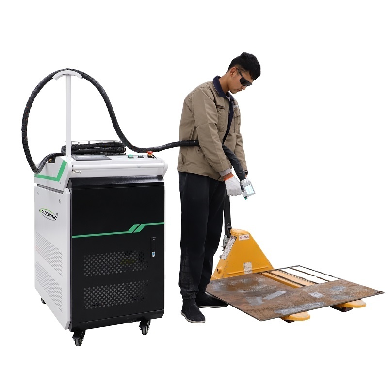 Professional Manufacturer portable 2000w rust removing laser cleaning machine rust removal