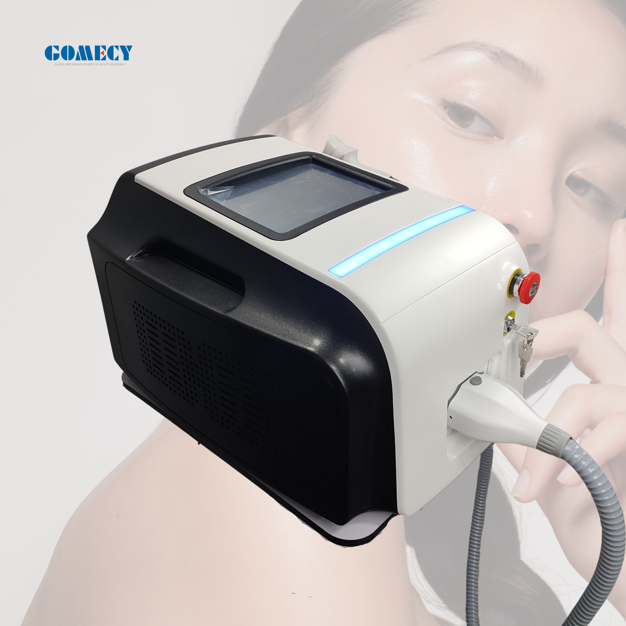 Portable 808 755 1064 best professional laser hair removal machine 2024 sale Permanent System For All Skin Pretty GOMECY Lasers