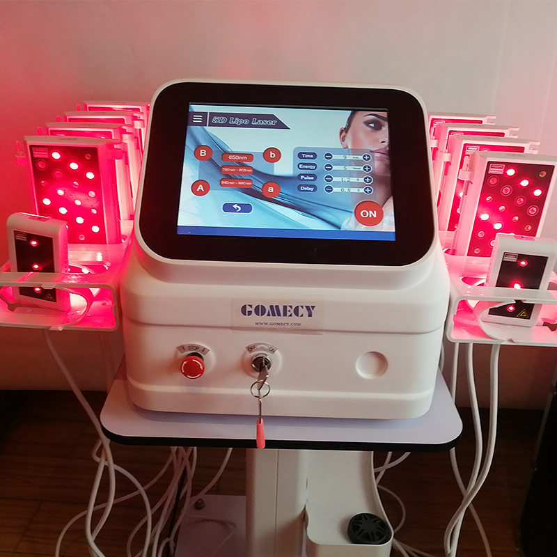 940nm red lipo laser pad body slimming Devices 5d infrared fat removal body contour light therapy liposuction machine lipolaser