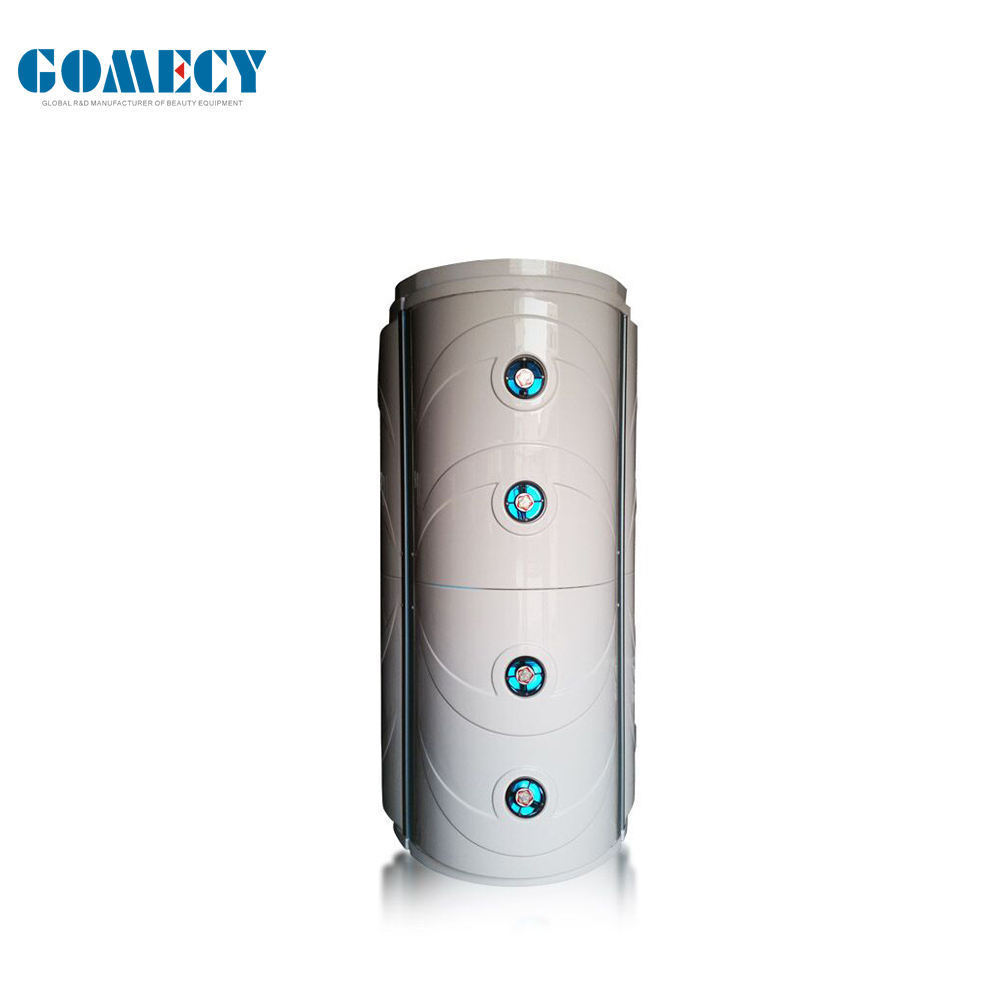 GOMECY LED solarium tanning bed automatic spray tanning booth for fitness center gymnasium