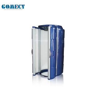 GOMECY LED solarium tanning bed automatic spray tanning booth for fitness center gymnasium