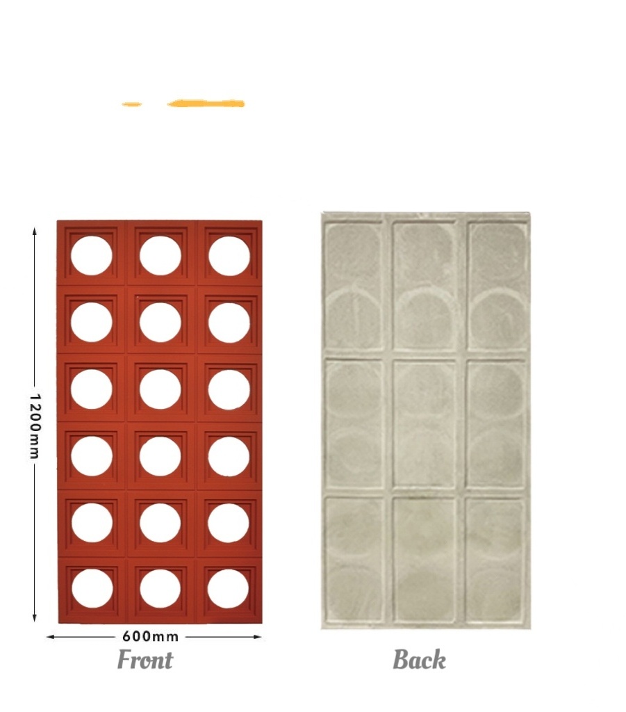 High quality PU brick component Fireproof Polyurethane wall panel tile Waterproof 3D PU stone panel