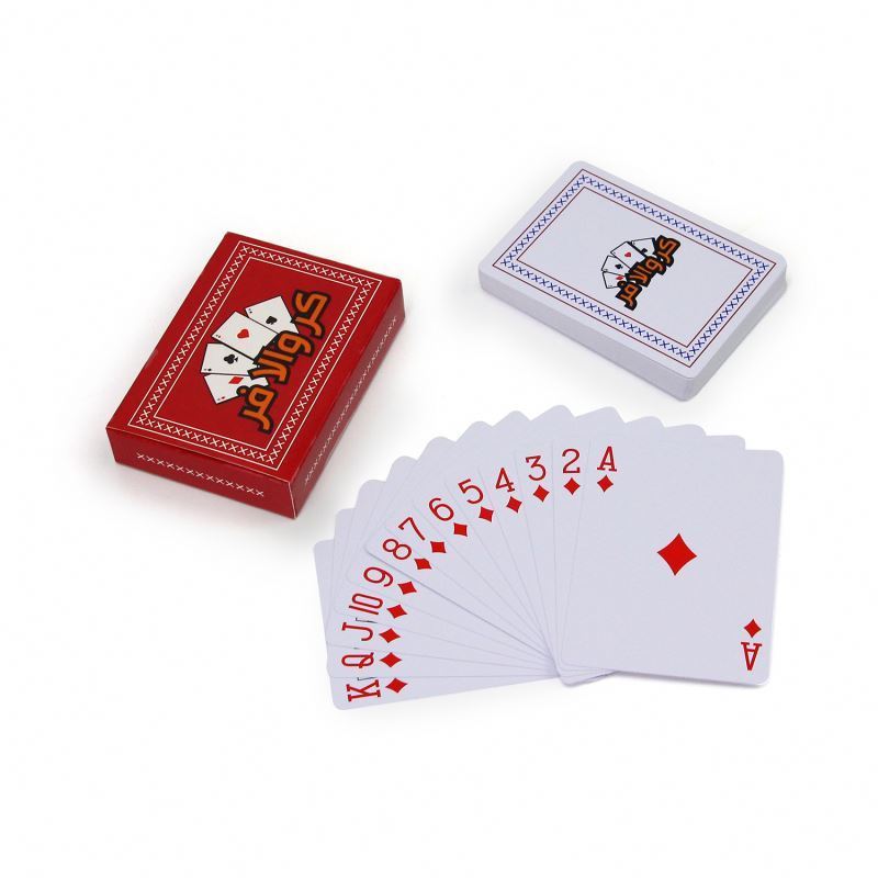 Custom Design Cartoon Printed Baloot poker Games Card Funny Playing Card For Adult