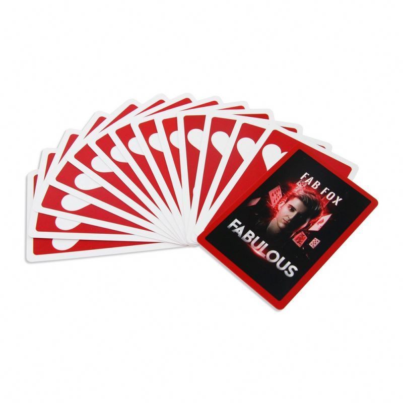 Wholesale Custom Both Sides Logo Design Paper Printed Country Tourist Souvenir Gift Custom Playing Cards Poker Card For Fun