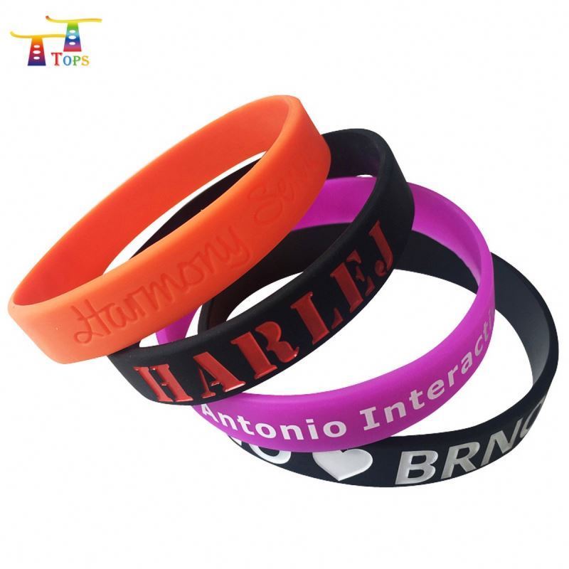 Promotional Gift Cheap Price Custom Silicone Wrist Band Custom Silicone Bracelet Bulk Cheap Silicone Band For Sport