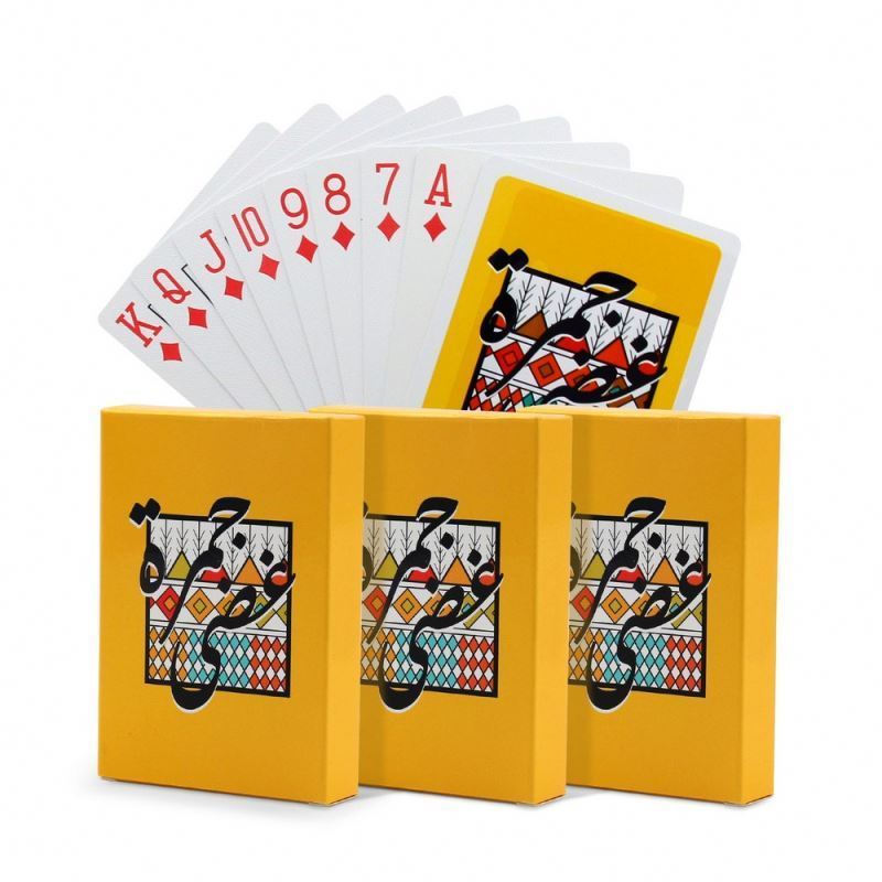 Free Sample Waterproof Plastic Playing Cards Bridge Size Custom Logo Poker Card Saudi Arabia Plastic Playing Cards