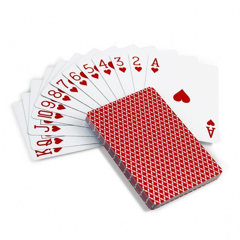 Wholesale Promotion Paper Both Side Printed Novelty Customized Size Poker Cards Miniature paper Playing Card