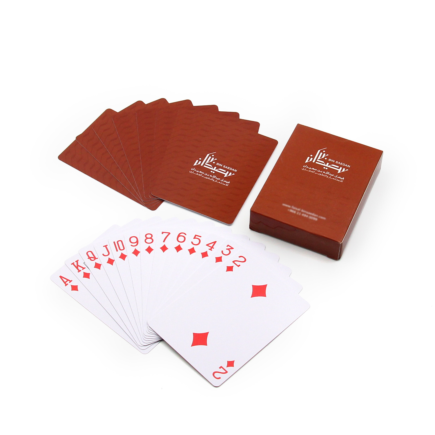 Custom Full Color Sublimation Blank Printing OEM Novelty Memento Plastic Poker Playing Cards