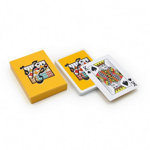 Free Sample Waterproof Plastic Playing Cards Bridge Size Custom Logo Poker Card Saudi Arabia Plastic Playing Cards