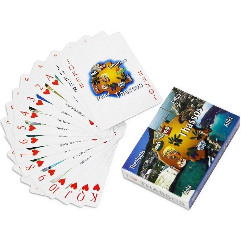 2022 Unique Gift Cheap Items To Sell Paper Customized Size Both Side Printing Custom Logo Poker Cards Set Paper Playing Cards