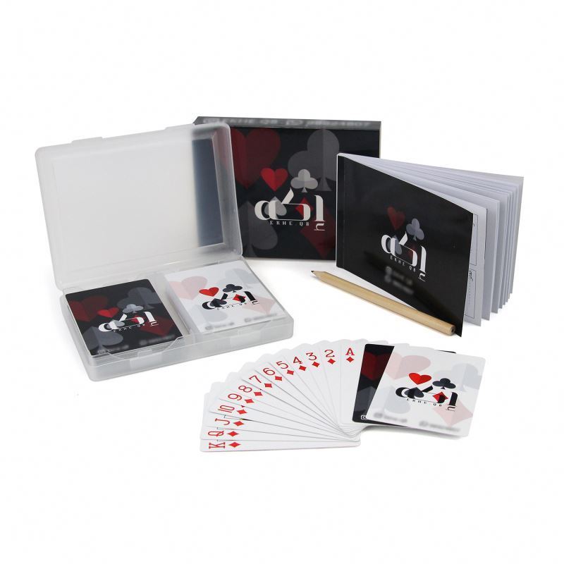 Custom Logo Magic Casino Cardistry Paper Advertising Poker Printing Game Texas Playing Cards