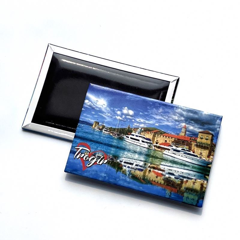 Cheap Price Custom Photo Design Croatia Tourist Souvenir Tin Fridge Magnet Customized Tinplate Jamaica Fridge Magnet Country