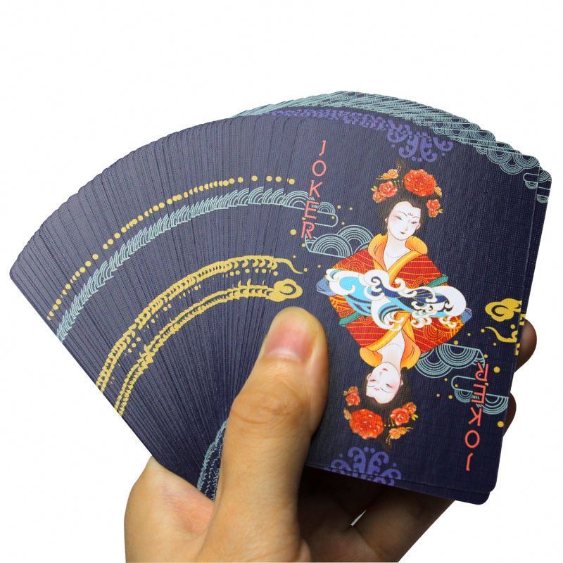 Wholesale Game Card Custom Logo Fashion Design Luxury Paper Poker Playing Card