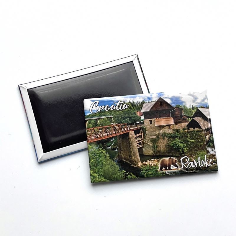 Custom Around The World Tin Tourist Souvenir 2D 3D Fridge Magnet Metal Photo Fridge Magnet Canada Souvenirs Fridge Magnet