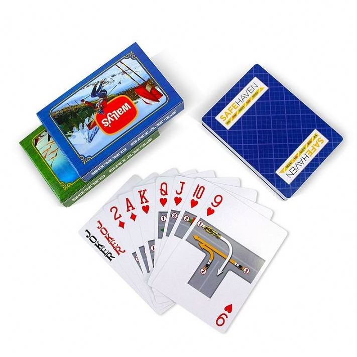 China Factory direct manufacturer trick Cool paper playing Card Decks Table Clothes For Playing Cards