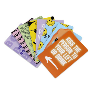 Wholesale Custom Friends Camping Party Game Printed Paper Cards Board Game for Playing and Gifting