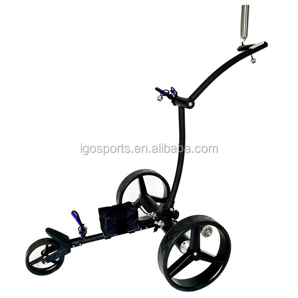 golf cart with umbrella holder