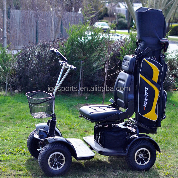 4 wheels single seat electric golf buggy