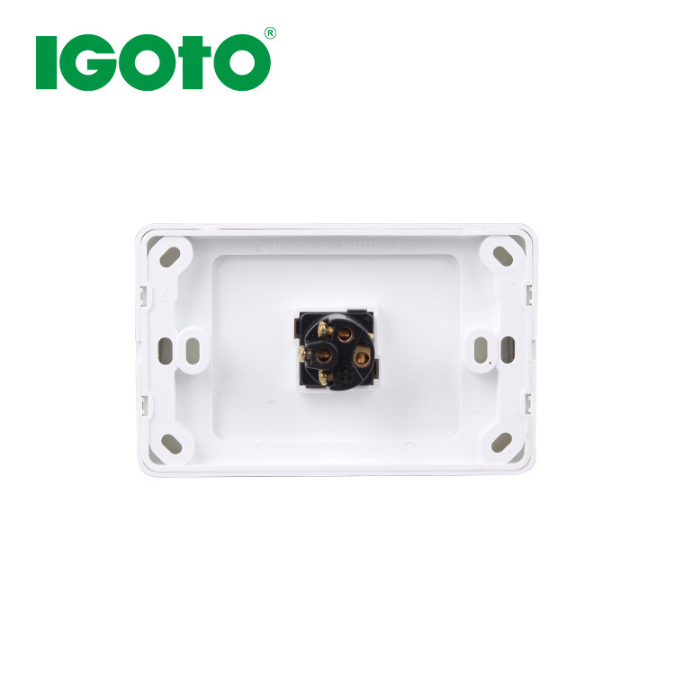 IGOTO AS series SAA Australian standard luxury light switch 1G electrical wall switch