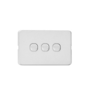 IGOTO BRAND RS306 Australian Standards 3 gang 2 way Smart Home Light Wall Touch Switch