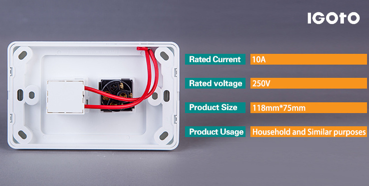 Igoto SAA approval Australia electrical speed fan wall switches