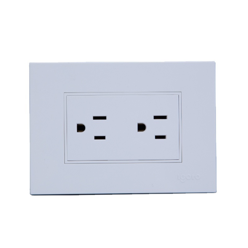 US standard 110v 220v 250v hotel electric light switch wall outlet switch electric tomacorrientes wall switch socket