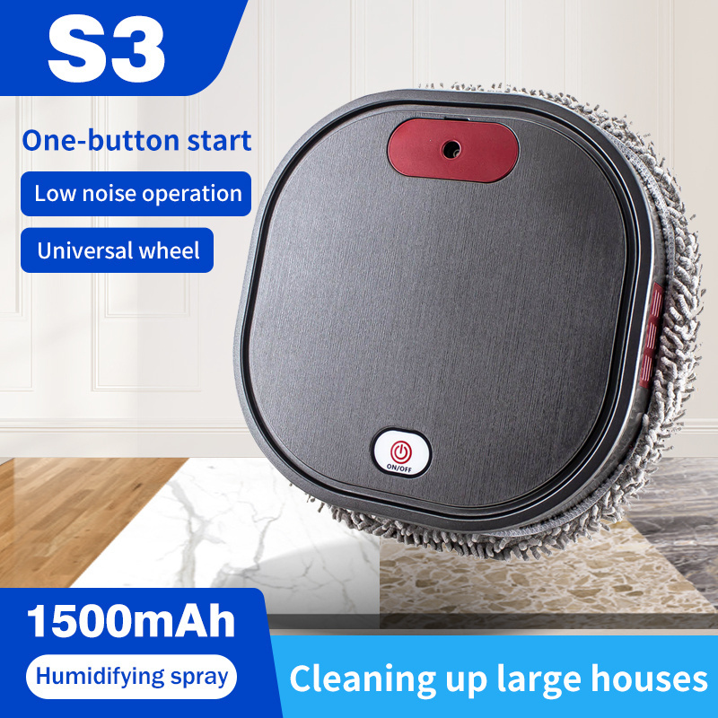 Intelligent Mopping Machine Wet and dry Mop Spray Humidification Sweep Cleaner Mopping Robot Cleaner