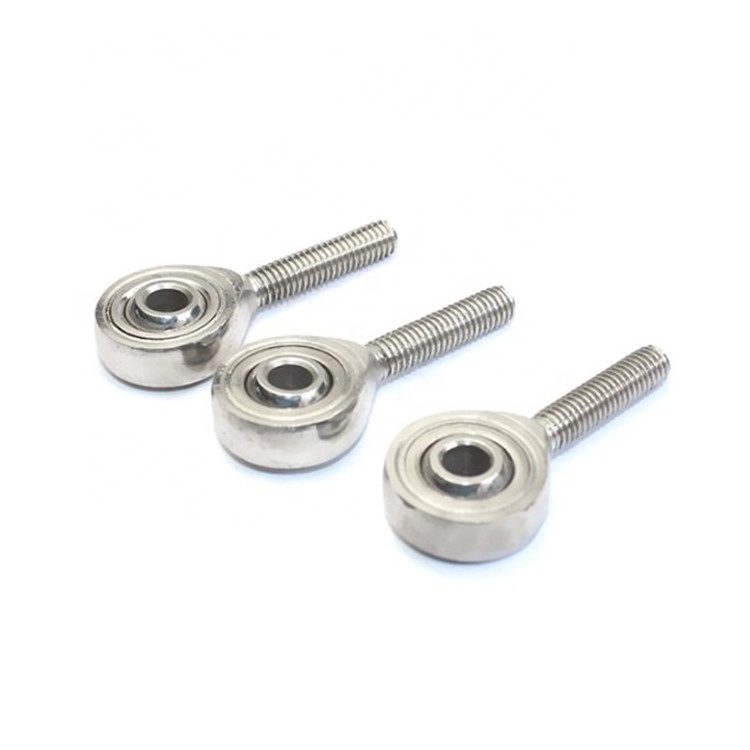 304 Stainless Steel Self-Lubricating SI14T/K Fish eye Universal Ball Joint Rod End Bearing