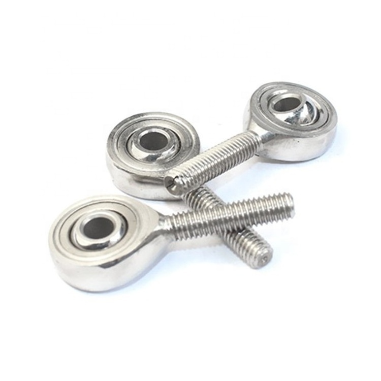 304 Stainless Steel Self-Lubricating SI14T/K Fish eye Universal Ball Joint Rod End Bearing