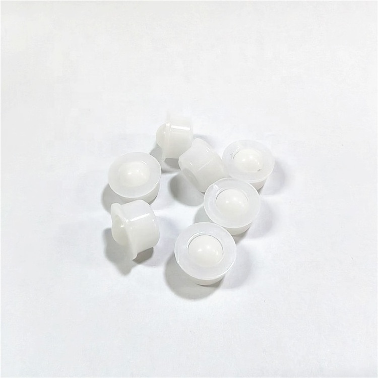 Small plastic ball transfer units nylon conveyor roller ball bearing